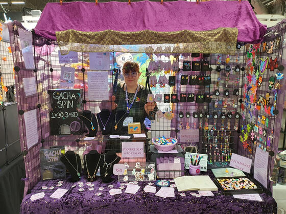 My usual setup @ ComicCon Winter 2025